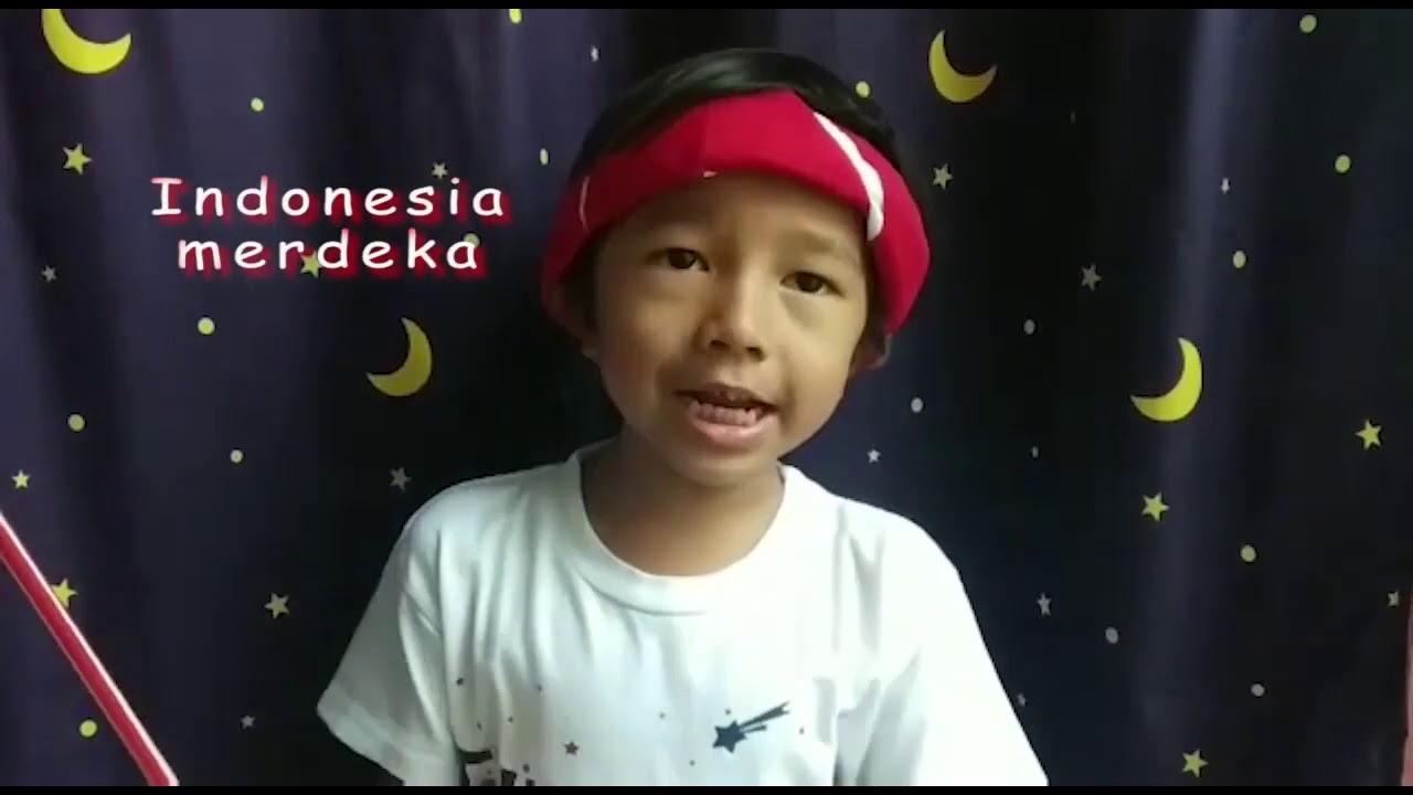 Puisi kemerdekaan anak bangsa playschool Mutiara Bunda Cilegon