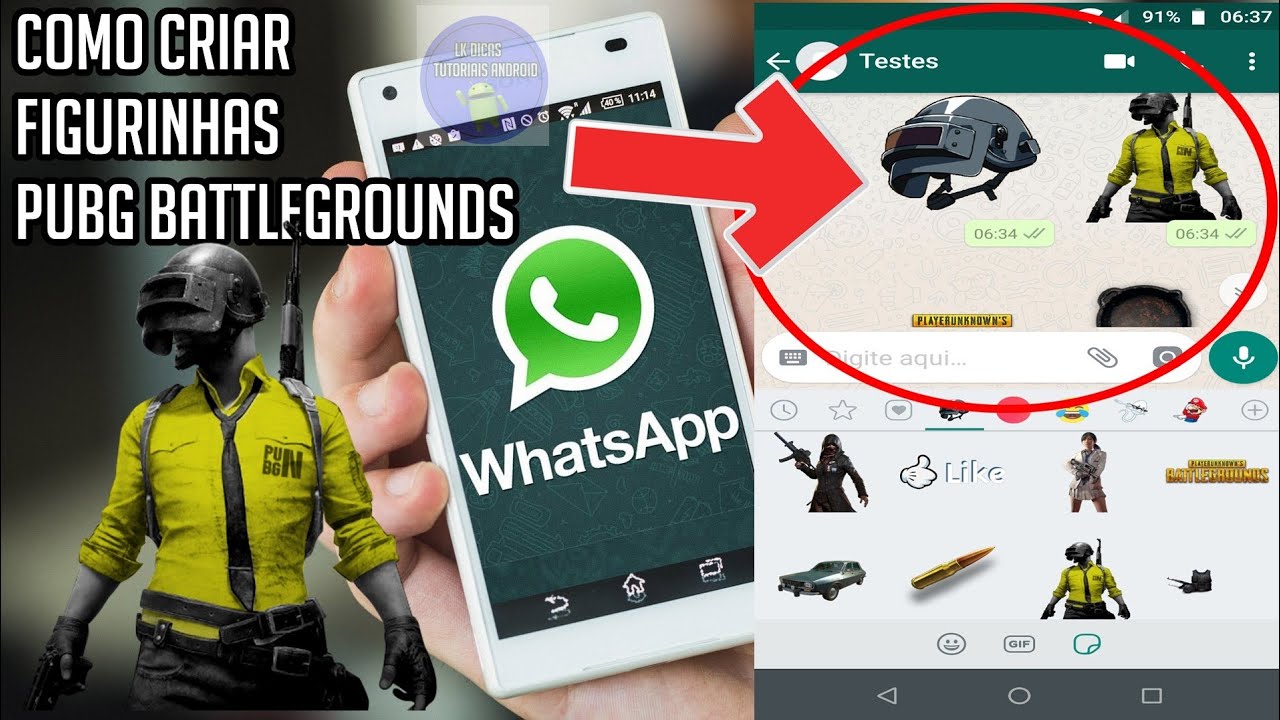 Whatsapp Como Criar Figurinhas Pubg Battlegrounds Ou Adicionar - whatsapp como criar figurinhas pubg battlegrounds ou adicionar qualquer uma que voce desejar sticker