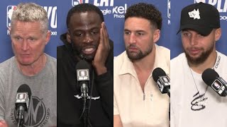 Golden State Warriors ELIMINATED Game 6 of West Semis 122-101 VS LA Lakers | Postgame Interviews