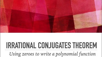 Irrational Conjugates Theorem - Quadratic Equations