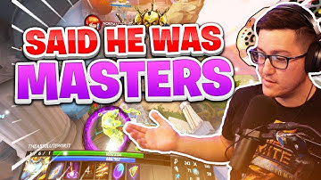 I PUT THIS RAMA IN FAKE ELO HELL AND HE GOT FARMED BY PLATS