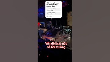 xe container thắng gấp, và hậu quả ! #shorts #videoshort #shortvideo