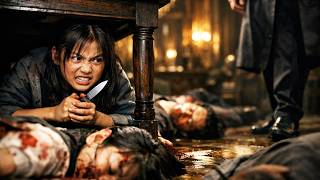 ⁣【Chinese Drama】女孩親眼目睹滿門被殺！殊不知她是絕世格鬥強者，瞬間以一敵十扭轉局勢！#反转 #逆袭 #drama