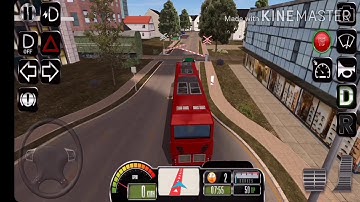Bus simulator original real driving game android mobile iOS gameplay