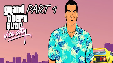 GRAND THEFT AUTO VICE CITY PS5 Walkthrough Gameplay Part 1 - INTRO (GTA Definitive Remastered)