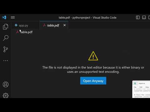 Python 3 Script to Convert PDF Document to Microsoft Word DOCX File Using pdf2docx Library
