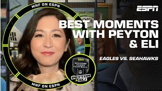 My BEST MOMENTS with Peyton \& Eli 👏 | Manningcast