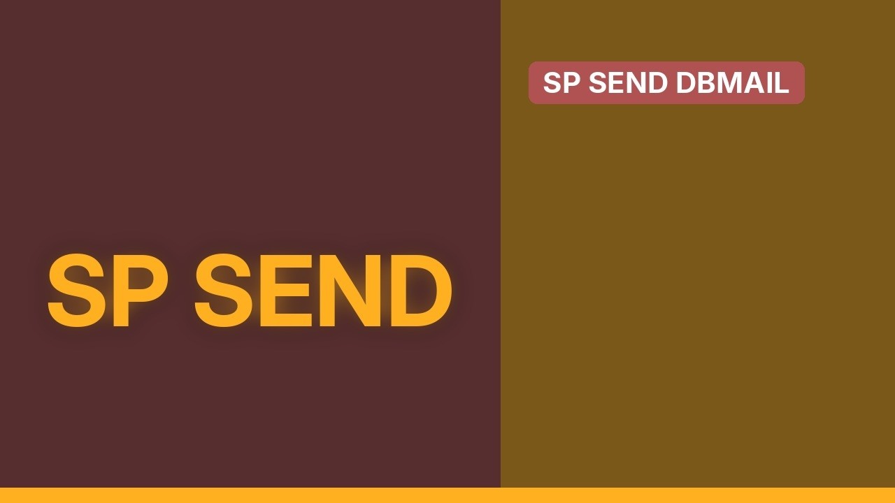 SQL Server : HTML Format in sp_send_dbmail - YouTube