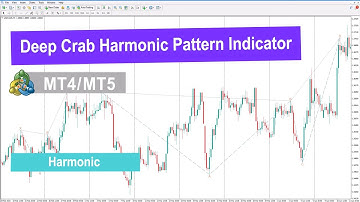🦀 Deep Crab Harmonic Pattern Indicator MT4/5 - Free Download [TradingFinder]