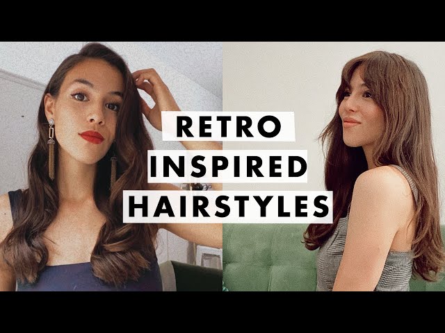 5 Quick and Easy Vintage Hairstyles in Under 3 Minutes Each! - YouTube