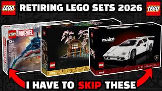 RETIRING LEGO SETS I HAVE TO SKIP for Investing | LEGO Investing, Collecting News July 2026