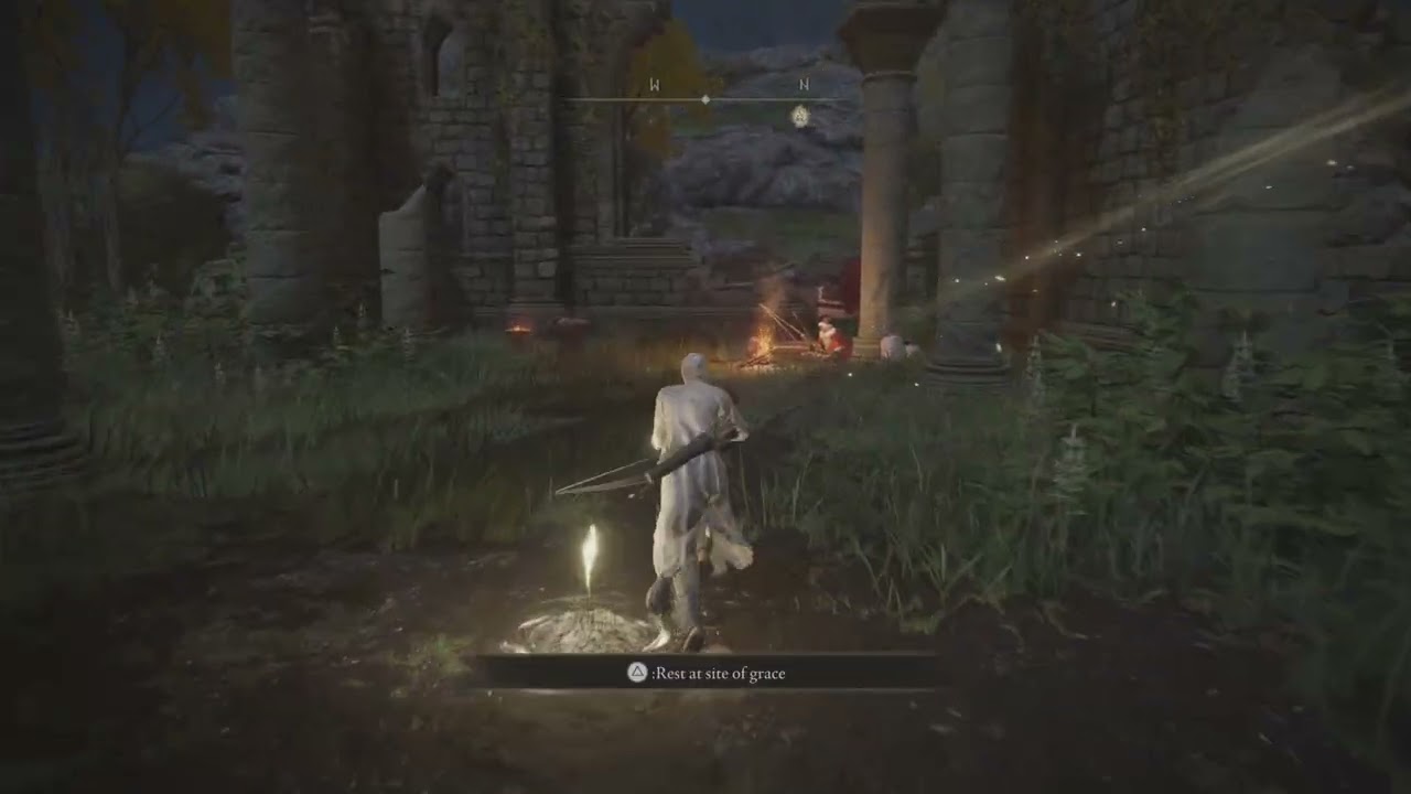 1.06 Elden Ring Medium vs Light Equip Load Roll Distance Test