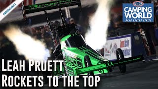 Leah Pruett rockets to the top spot at the #NorwalkNats