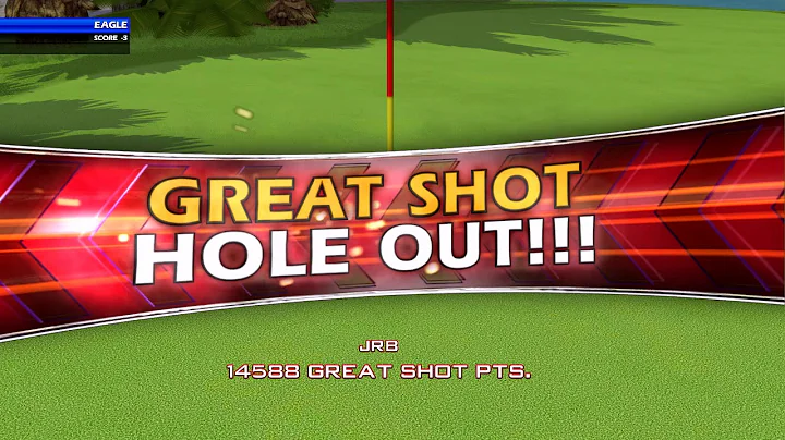 Golden Tee Great Shot on Coral Ridge!