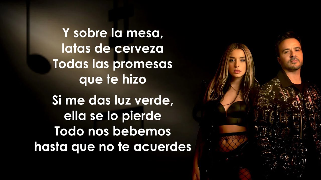 Lola Indigo, Luis Fonsi - Corazones Rotos (Letra/Lyrics) - YouTube