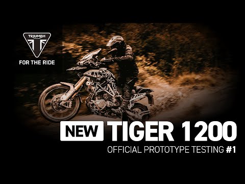 New Tiger 1200 - Official Prototype Testing #1