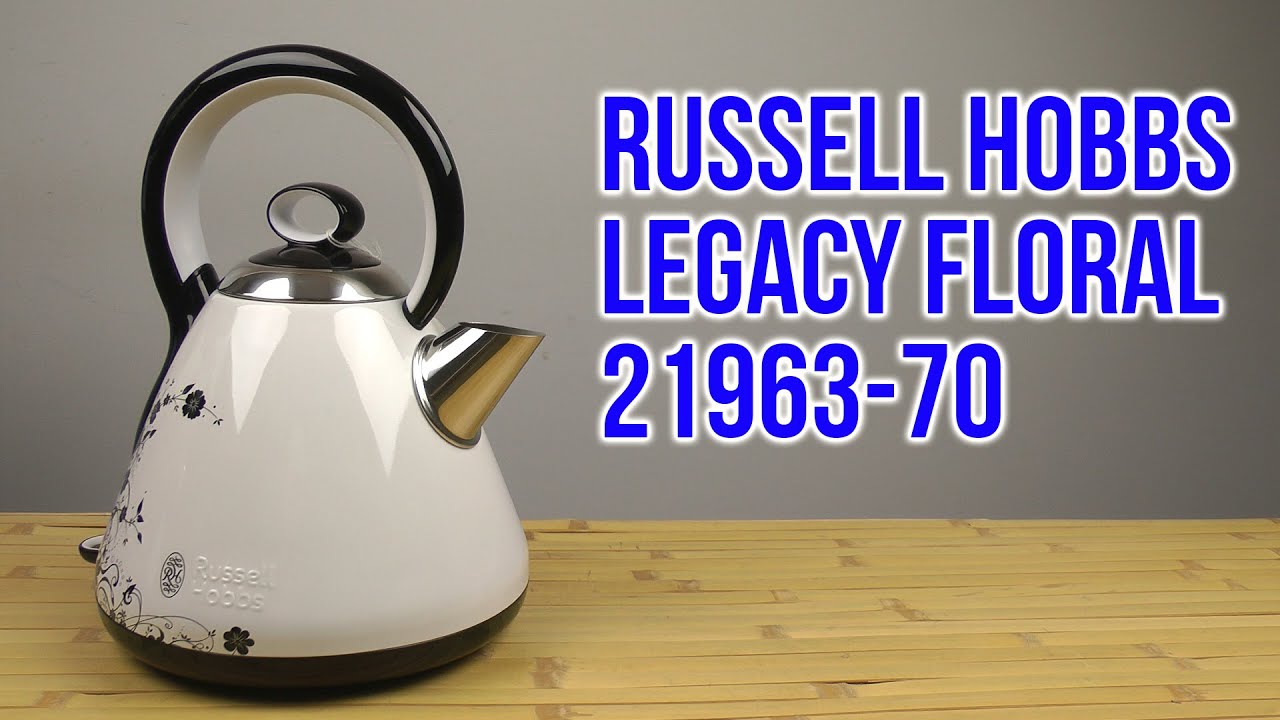 Распаковка RUSSELL HOBBS LEGACY FLORAL 21963-70 