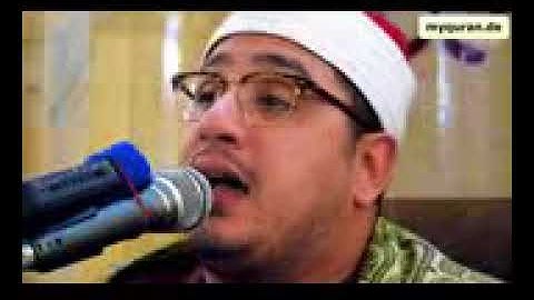 أول سورة الضحی بأربع مقامات مختلفة الشيخ محمود الشحات أنور