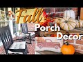 FALL PORCH DECOR | DECORATE WITH ME  | OUTDOOR FALL DECOR