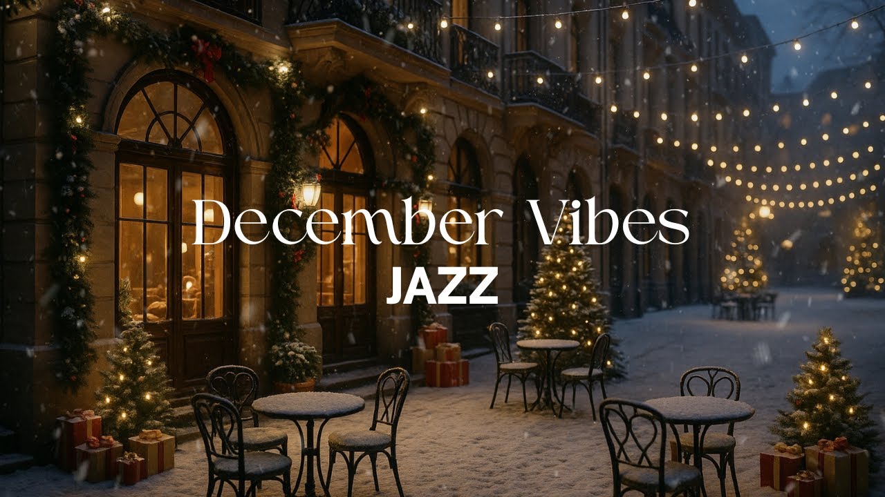 December Vibes Jazz ❄️🎷 Smooth Jazz Music for Relaxing, Studying & Coffee Time