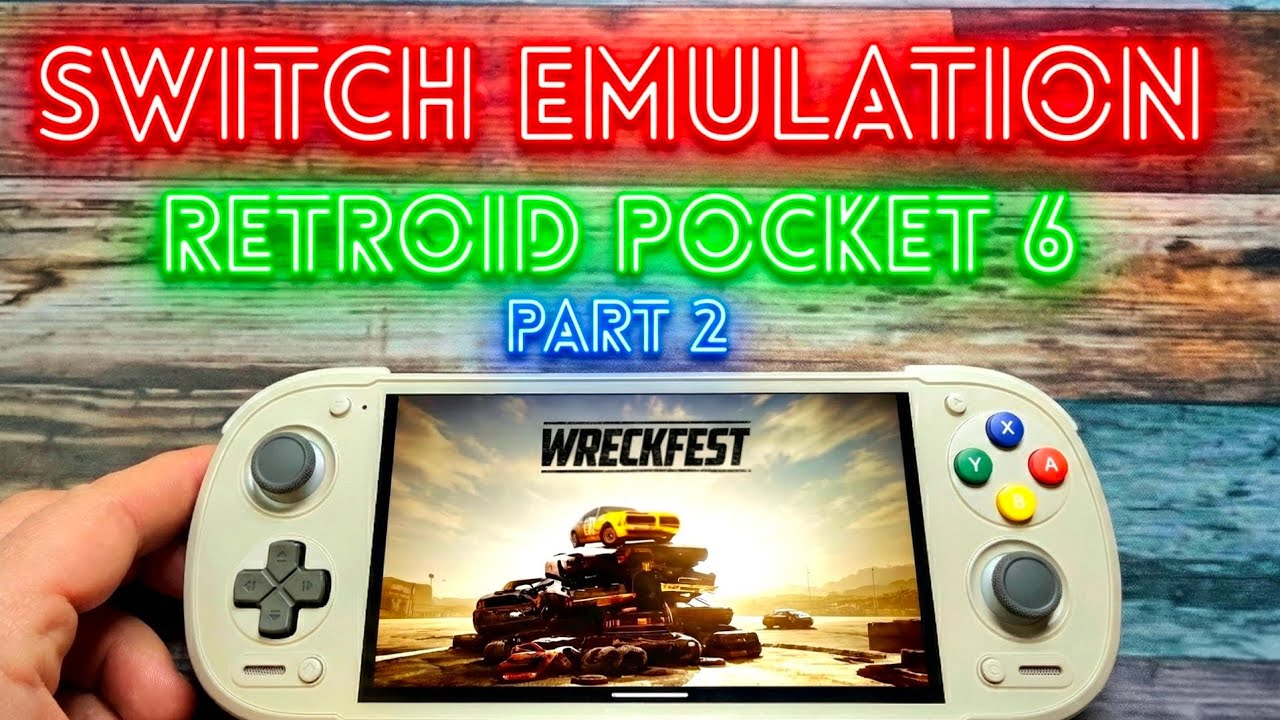 Retroid Pocket 6 - Switch emulation more games ! - YouTube