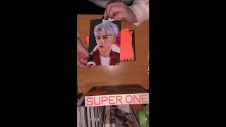 Opening my Super M album