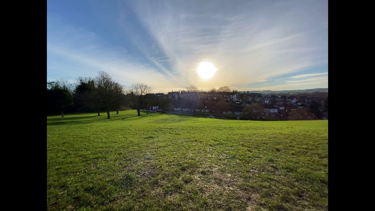Sunny and cold day - YouTube