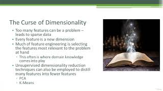 65. Feature Engineering and the Curse of Dimensionality