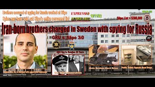 AP: Iran-born brothers charged in Sweden with spying for Russia 12/11/22 - Sweden TV`s Swedish