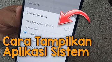 Cara Menampilkan Aplikasi Sistem HP Samsung Galaxy M32 M21 A03S M12 M42 M22 One UI 3.1