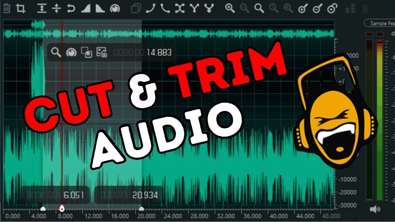 How to Cut and Trim Audio in Ocenaudio 2025? - YouTube