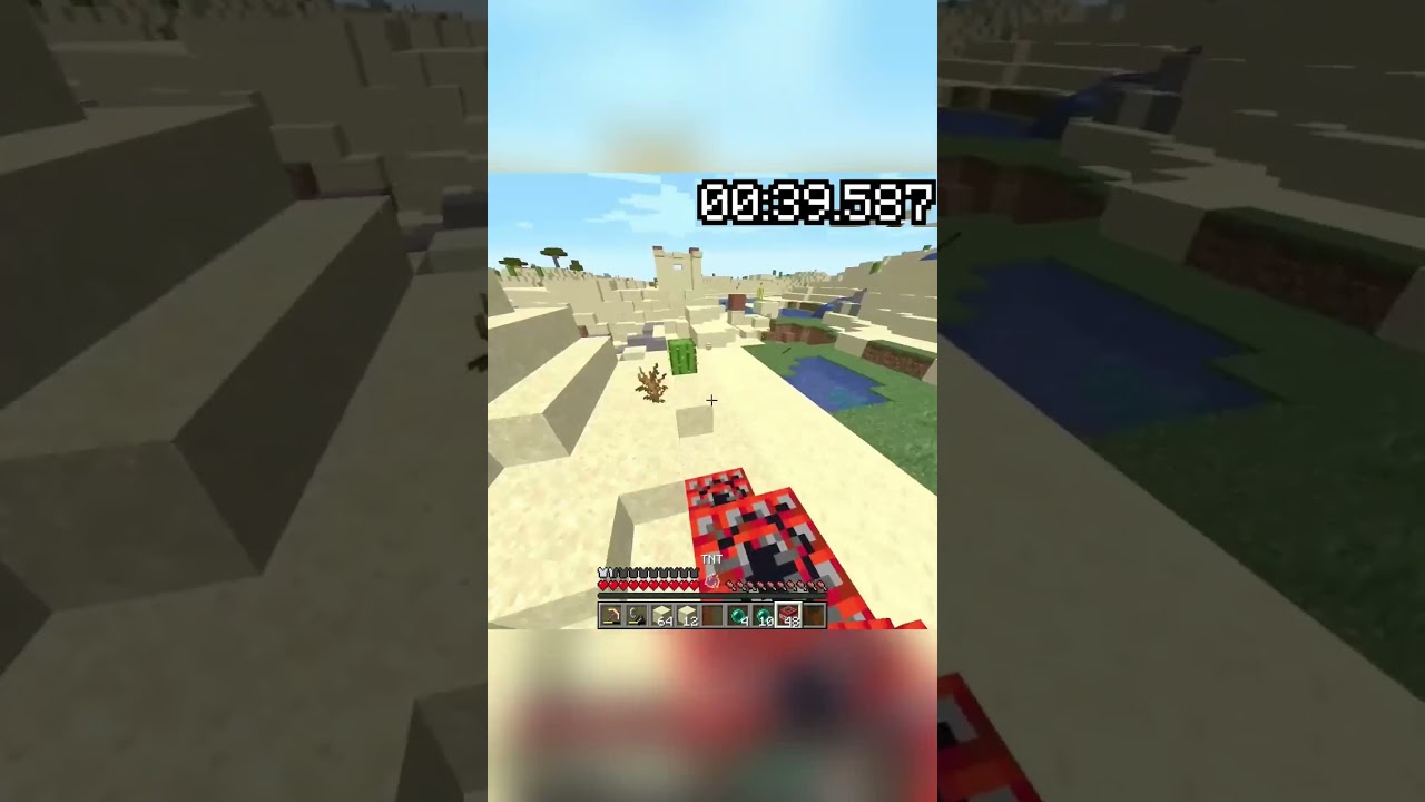 [TAS] Bomb A Whole Minecraft Village In 1 Minute