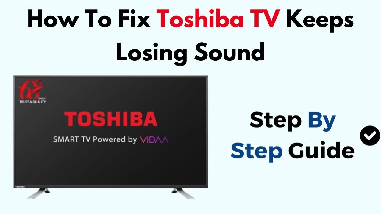 How To Fix Toshiba TV Keeps Losing Sound - YouTube