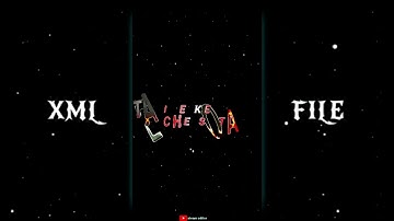 #kas mera dil bhi💞💘XML file Hindi song 🔰 hindi song XML file 🔰 XML file alight motion 🔰 XML file 🔰