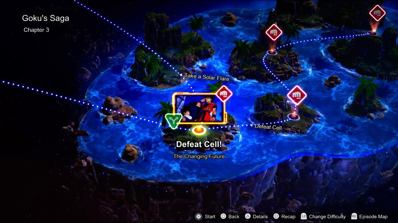 DRAGON BALL: Искра! Битва за эпизод ZERO, Сага о Гоку, Победите Селла!