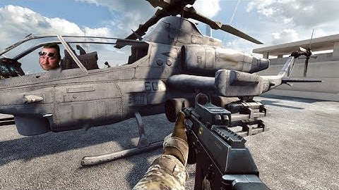 Battlefield 4, Test Range, Me testing to see if I could fly under the bridge