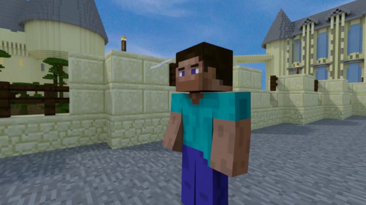 My First Minecraft Animations Using Blender