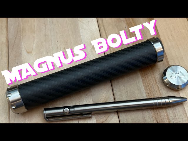 Unboxing - Magnus Bolty Titanium Pen 🤩 - YouTube