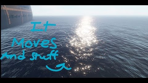Realistic Animated Water in Roblox Studio (with model in desc)