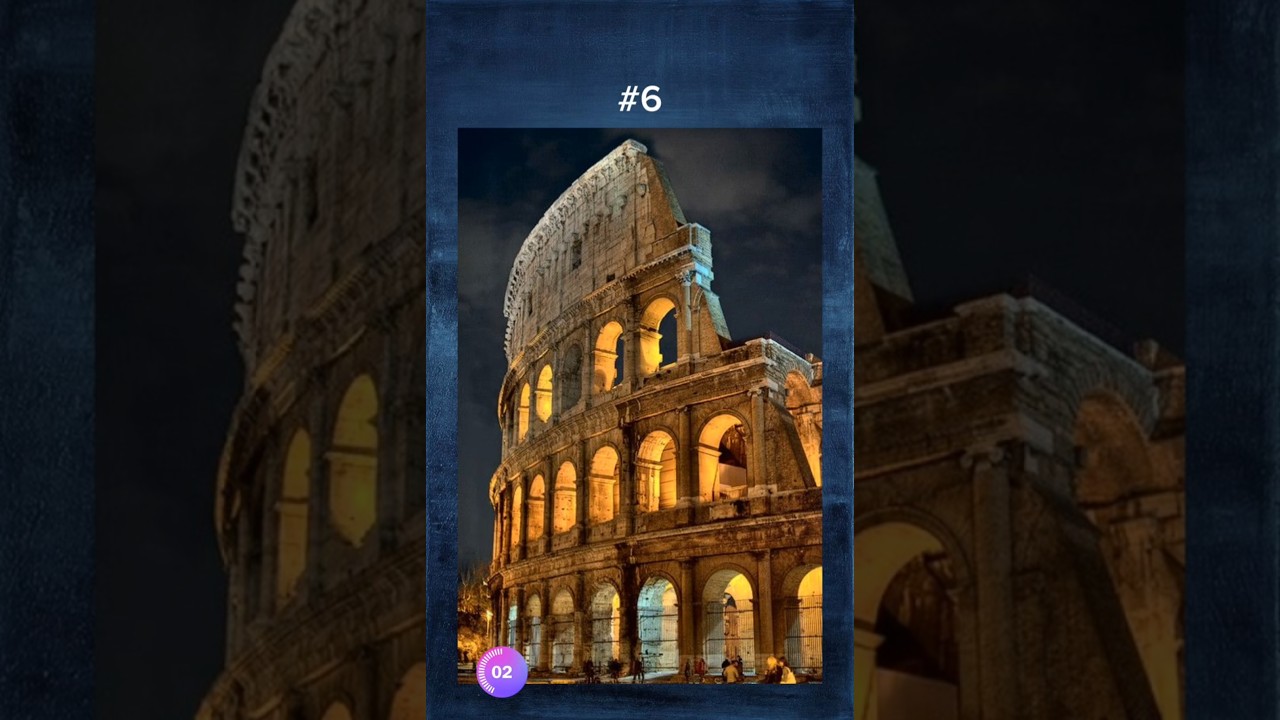 Name all Seven Wonders by picture! Test your world knowledge 🌍 