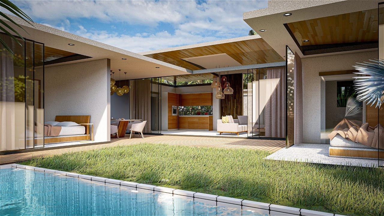 Savana Villas Impeccable 2 Bedroom Garden Villas in Koh Phangan for