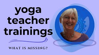These 3 Essential things are Missing from Nearly All Yoga Teacher Trainings with Cheryl Lancellas