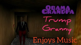 Obama Grandpa And Trump Granny Enjoys Music screenshot 4