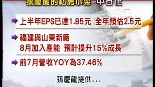 【非凡-股海揚帆】孫慶龍的私房小菜:中石化(1314)