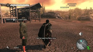 AC Brotherhood - Sequence 1 Memory 4 - Horsing Around - 100% Sync - Walkthrough