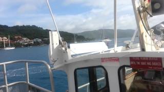 Leaving tortola