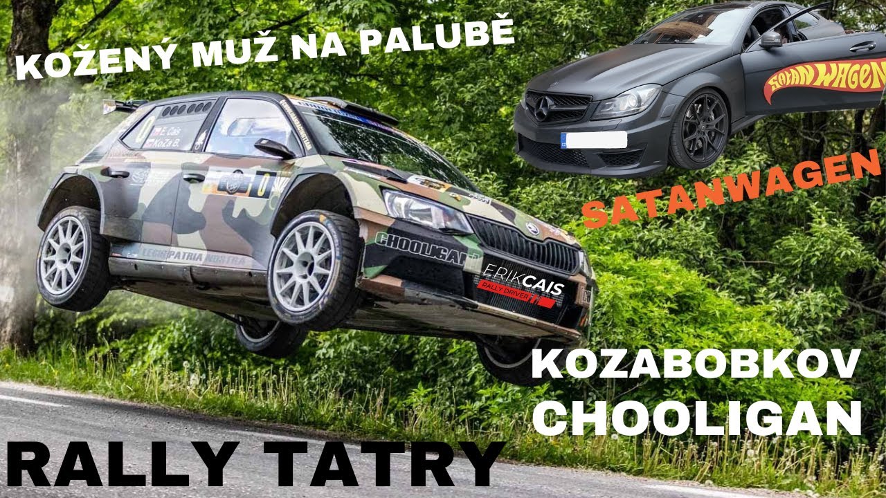 Extrémní víkend na Rally Tatry s Choligan Racing Teamem 🚗 a koženým spolujezdcem @KOZABOBKOV  🔥