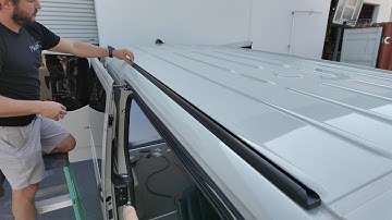 Sprinter Roof Rails Installation