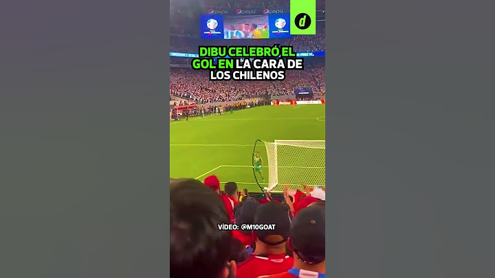 DIBU MARTÍNEZ le gritó el GOL de LAUTARO a los HINCHAS CHILENOS : ARGENTINA 1-0 CHILE | Depor