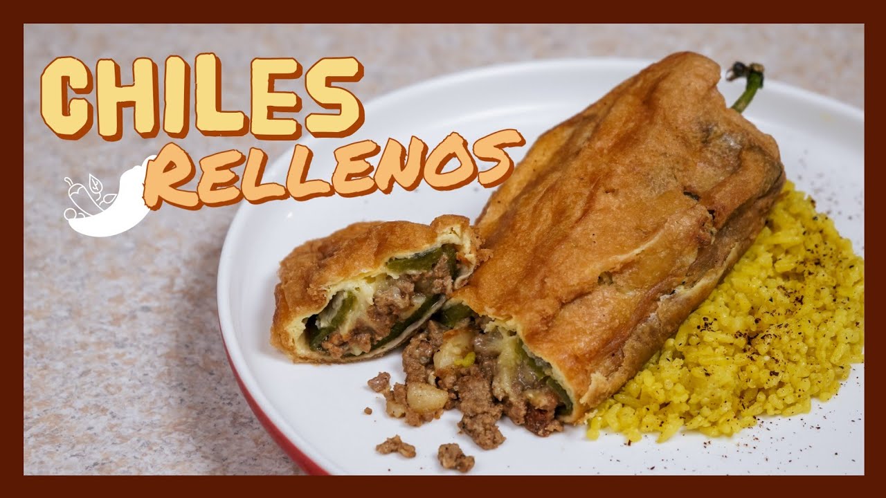 Chiles rellenos de CARNE MOLIDA - YouTube